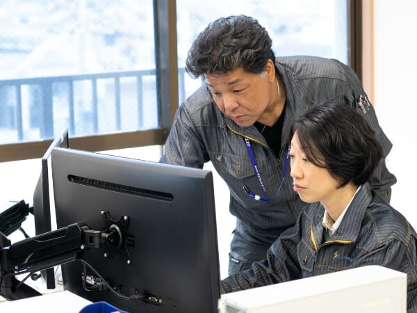 抜群のチームワークで確かな仕上がり